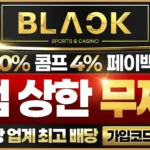 블랙 토토 카지노【보증】사이트 가입코드 특별 이벤트 도메인 정보