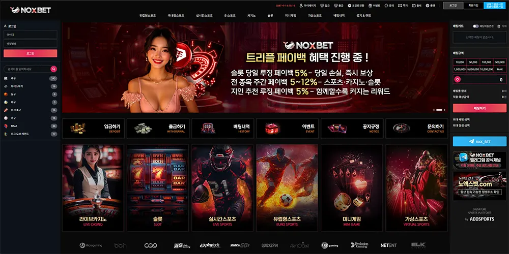 노엑스벳(NOXBET)의 이벤트, 사이트 주소, 먹튀 검증, 평생도메인, 도메인 정보 안내